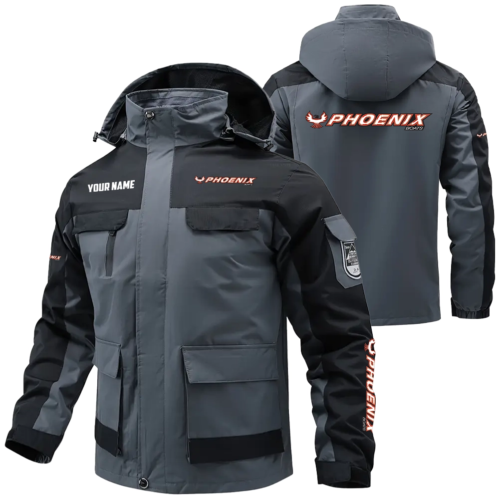 Phoenix Exclusive Logo Water Resistant Outdoor Jacket Detachable Hood TTFSV2030819PBZ – Phoenix Jacket Phoenix Exclusive Logo Water Resistant Outdoor Jacket Detachable Hood TTFSV2030819PBZ – Phoenix Jacket