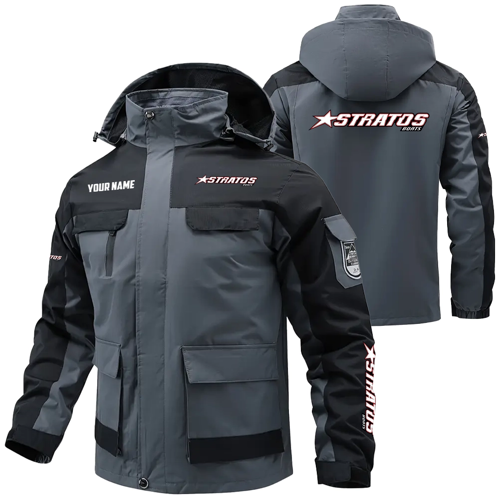 Stratos Exclusive Logo Water Resistant Outdoor Jacket Detachable Hood TTFSV2030819SAZ – Stratos Jacket Stratos Exclusive Logo Water Resistant Outdoor Jacket Detachable Hood TTFSV2030819SAZ – Stratos Jacket
