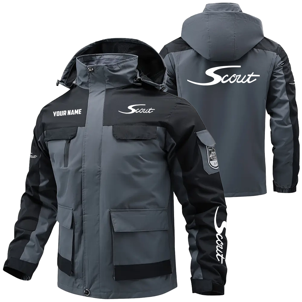 Scout Exclusive Logo Water Resistant Outdoor Jacket Detachable Hood TTFSV2030819SSZ – Scout Jacket Scout Exclusive Logo Water Resistant Outdoor Jacket Detachable Hood TTFSV2030819SSZ – Scout Jacket