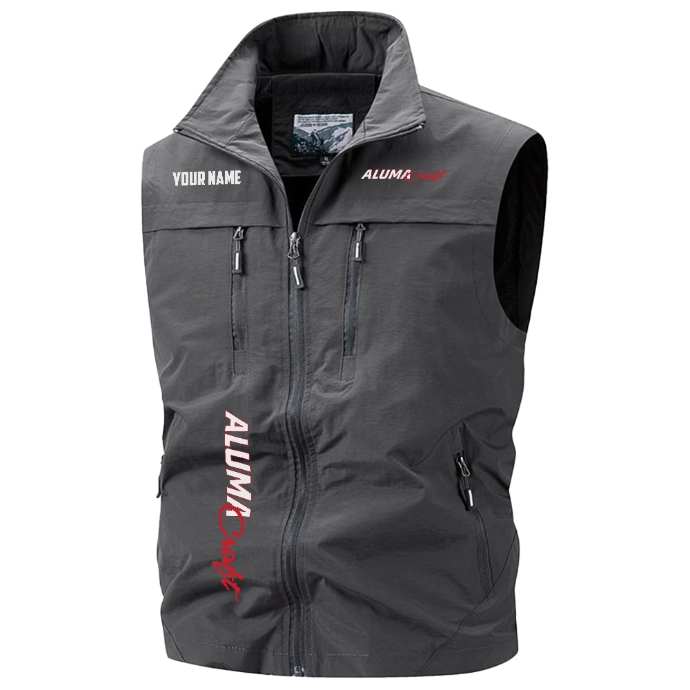Alumacraft Exclusive Logo Multi-Pocket Sleeveless Vest TTFSV2100819ACZ – Alumacraft Vest