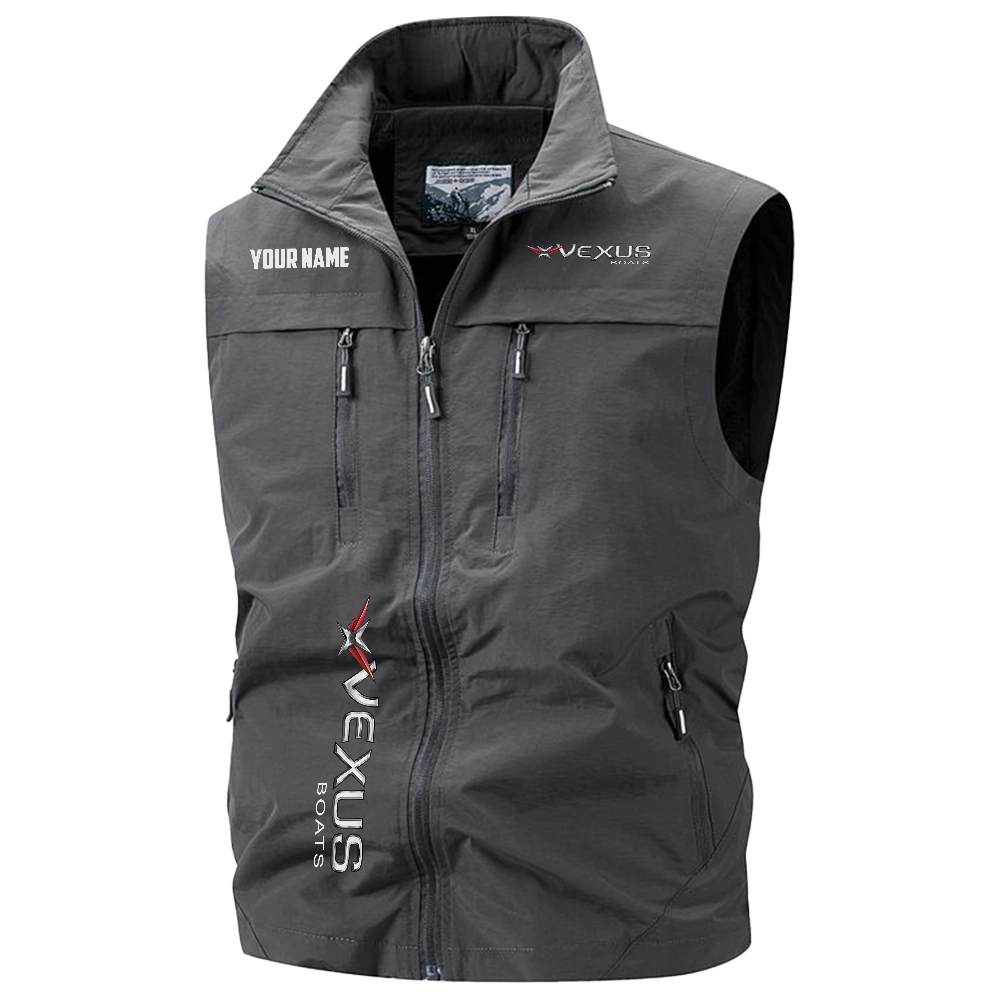 Vexus Exclusive Logo Multi-Pocket Sleeveless Vest TTFSV2100819VBZ – Vexus Vest Vexus Exclusive Logo Multi-Pocket Sleeveless Vest TTFSV2100819VBZ – Vexus Vest