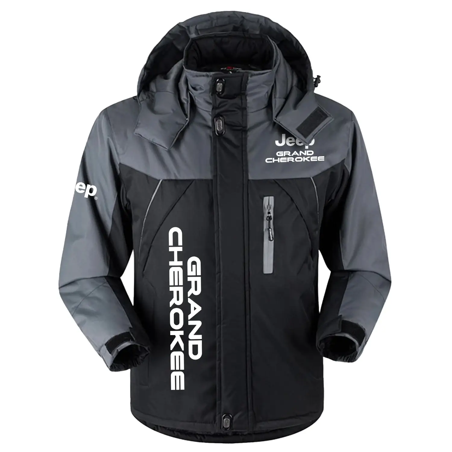Jeep Grand Cherokee Exclusive Logo Outdoor Charging Suit Slim Fit Plush Waterproof Windproof Jacket Detachable Hood CARPCS1106JGCZ – Jeep Grand Cherokee Jacket Jeep Grand Cherokee Exclusive Logo Outdoor Charging Suit Slim Fit Plush Waterproof Windproof Jacket Detachable Hood CARPCS1106JGCZ – Jeep Grand Cherokee Jacket