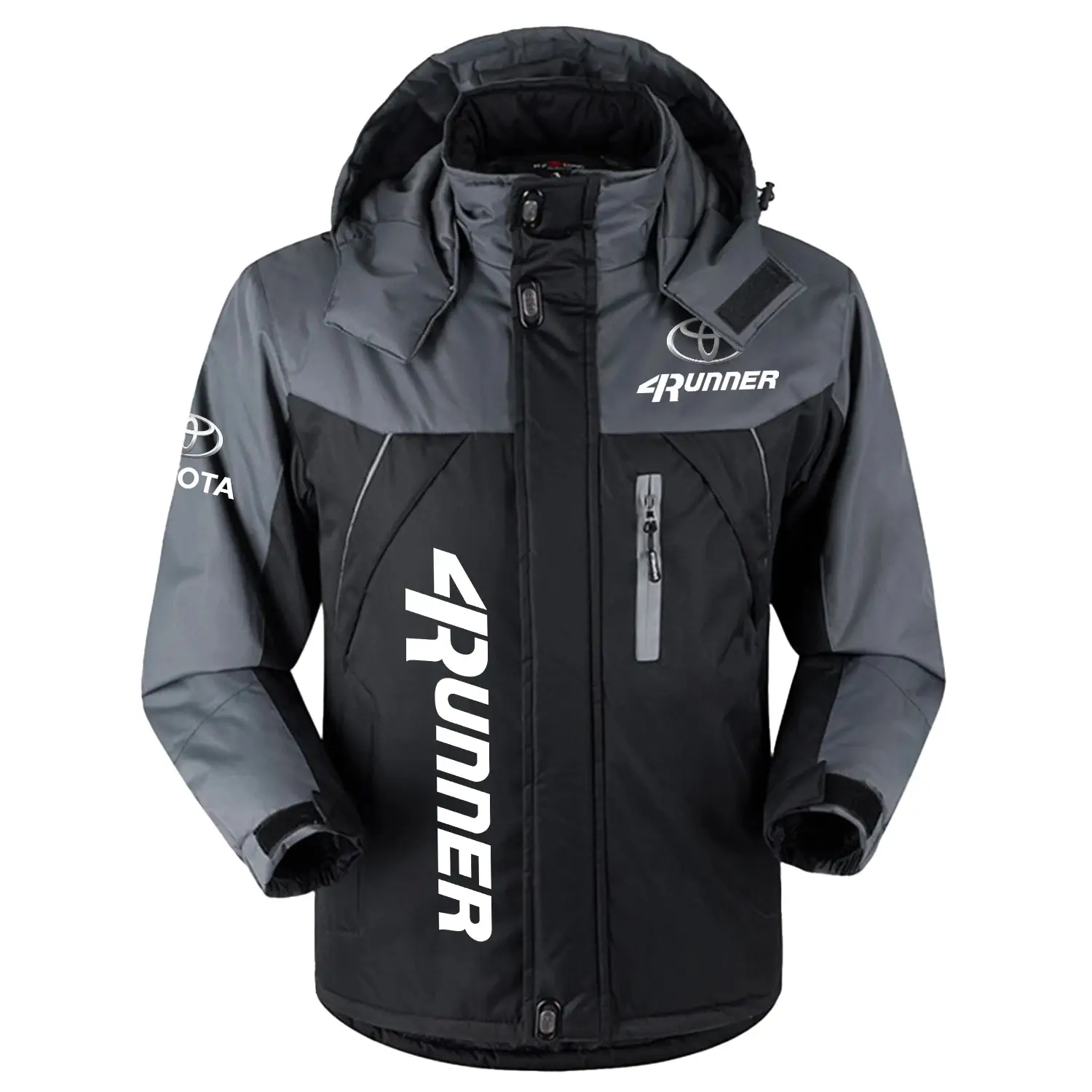 Toyota 4Runner Exclusive Logo Outdoor Charging Suit Slim Fit Plush Waterproof Windproof Jacket Detachable Hood CARPCS1106T4RZ – Toyota 4Runner Jacket Toyota 4Runner Exclusive Logo Outdoor Charging Suit Slim Fit Plush Waterproof Windproof Jacket Detachable Hood CARPCS1106T4RZ – Toyota 4Runner Jacket