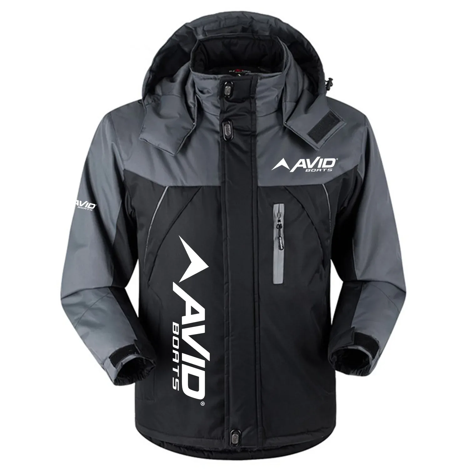 Avid Exclusive Logo Outdoor Charging Suit Slim Fit Plush Waterproof Windproof Jacket Detachable Hood HCPDPCS1409AVZ – Avid Gift Avid Exclusive Logo Outdoor Charging Suit Slim Fit Plush Waterproof Windproof Jacket Detachable Hood HCPDPCS1409AVZ – Avid Gift