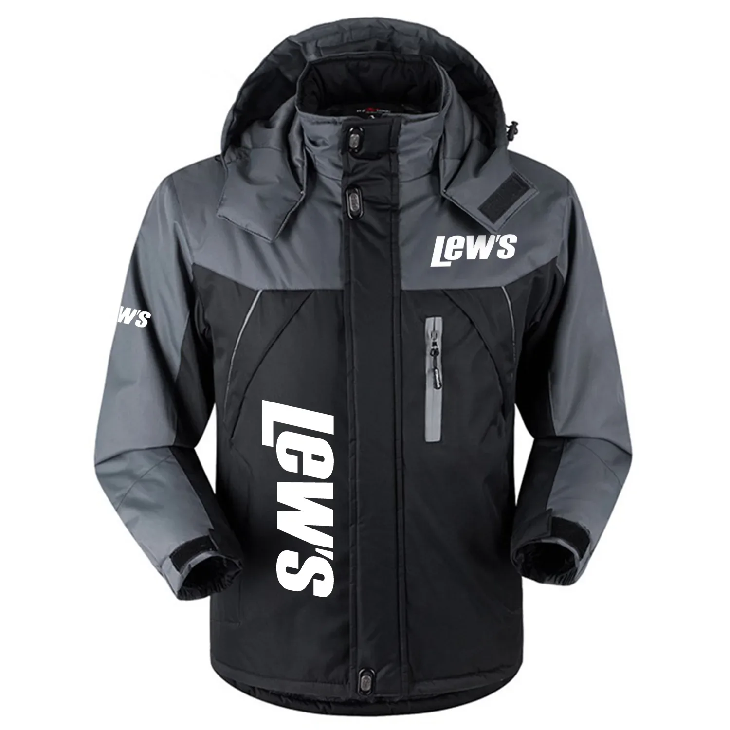 Lew’s Exclusive Logo Outdoor Charging Suit Slim Fit Plush Waterproof Windproof Jacket Detachable Hood HCPDPCS1409LSZ – Lew’s Gift Lew’s Exclusive Logo Outdoor Charging Suit Slim Fit Plush Waterproof Windproof Jacket Detachable Hood HCPDPCS1409LSZ – Lew’s Gift
