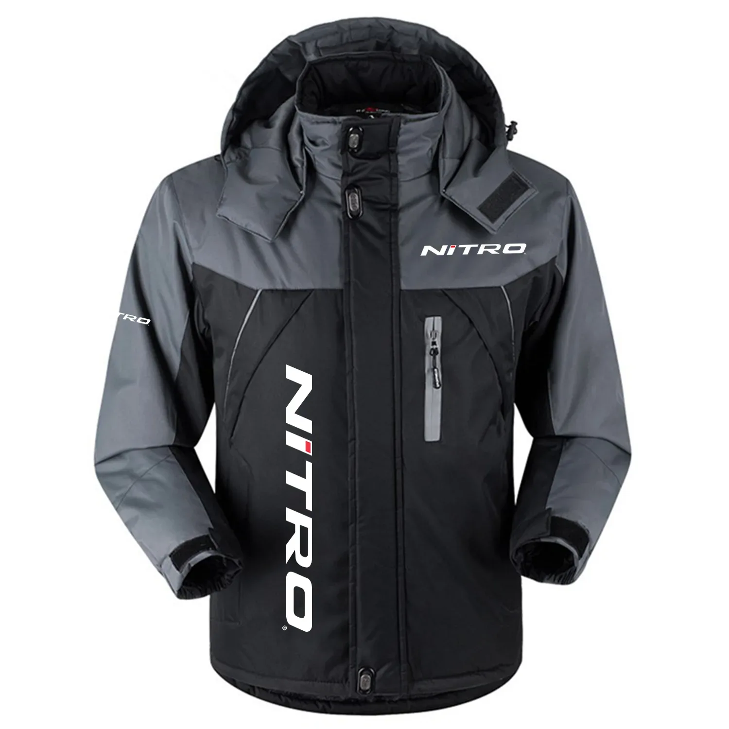 Nitro Exclusive Logo Outdoor Charging Suit Slim Fit Plush Waterproof Windproof Jacket Detachable Hood HCPDPCS1409NZ – Nitro Gift Nitro Exclusive Logo Outdoor Charging Suit Slim Fit Plush Waterproof Windproof Jacket Detachable Hood HCPDPCS1409NZ – Nitro Gift