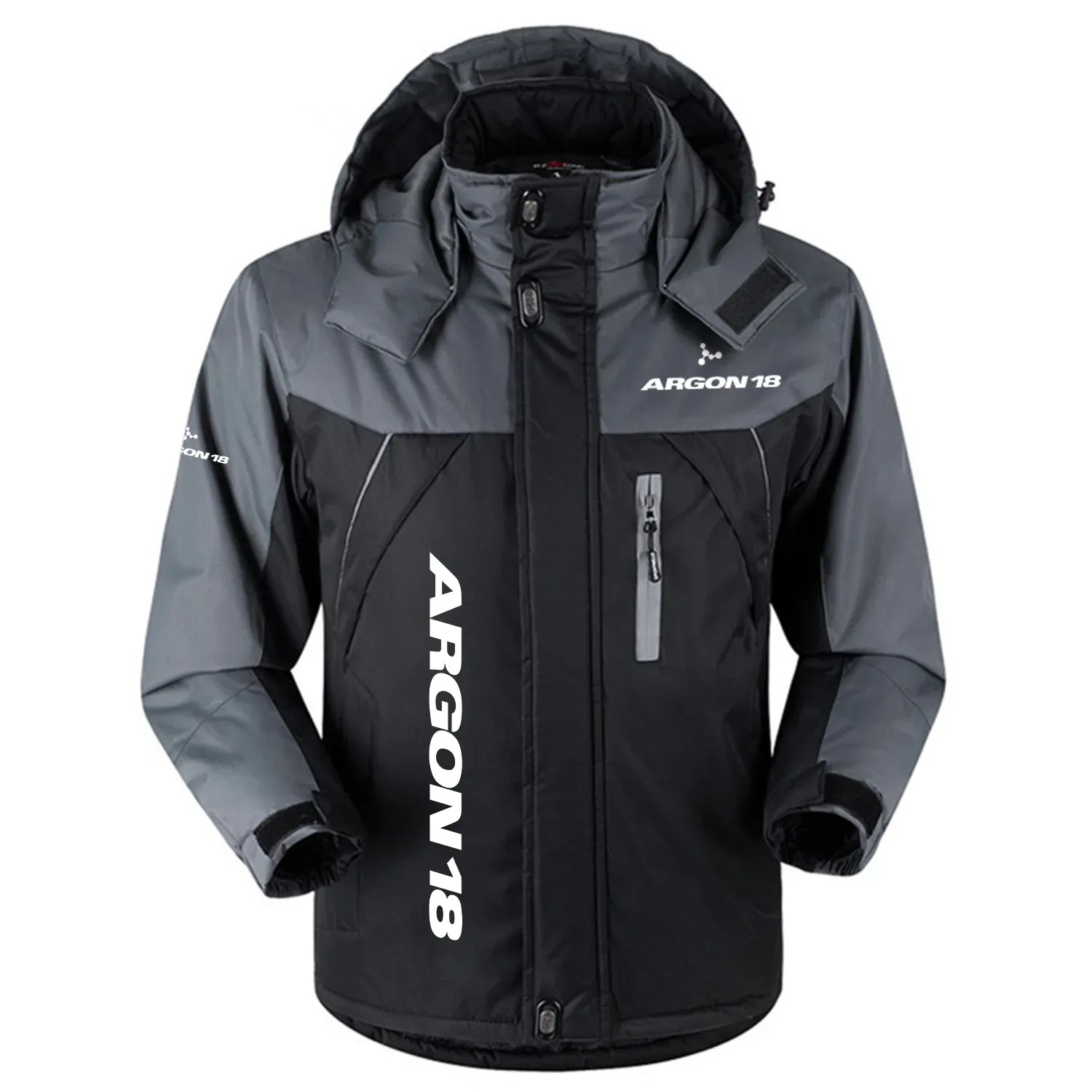 Argon 18 Exclusive Logo Outdoor Charging Suit Slim Fit Plush Waterproof Windproof Jacket Detachable Hood OSBCLPCS1211AGZ – Argon 18 Jacket Argon 18 Exclusive Logo Outdoor Charging Suit Slim Fit Plush Waterproof Windproof Jacket Detachable Hood OSBCLPCS1211AGZ – Argon 18 Jacket
