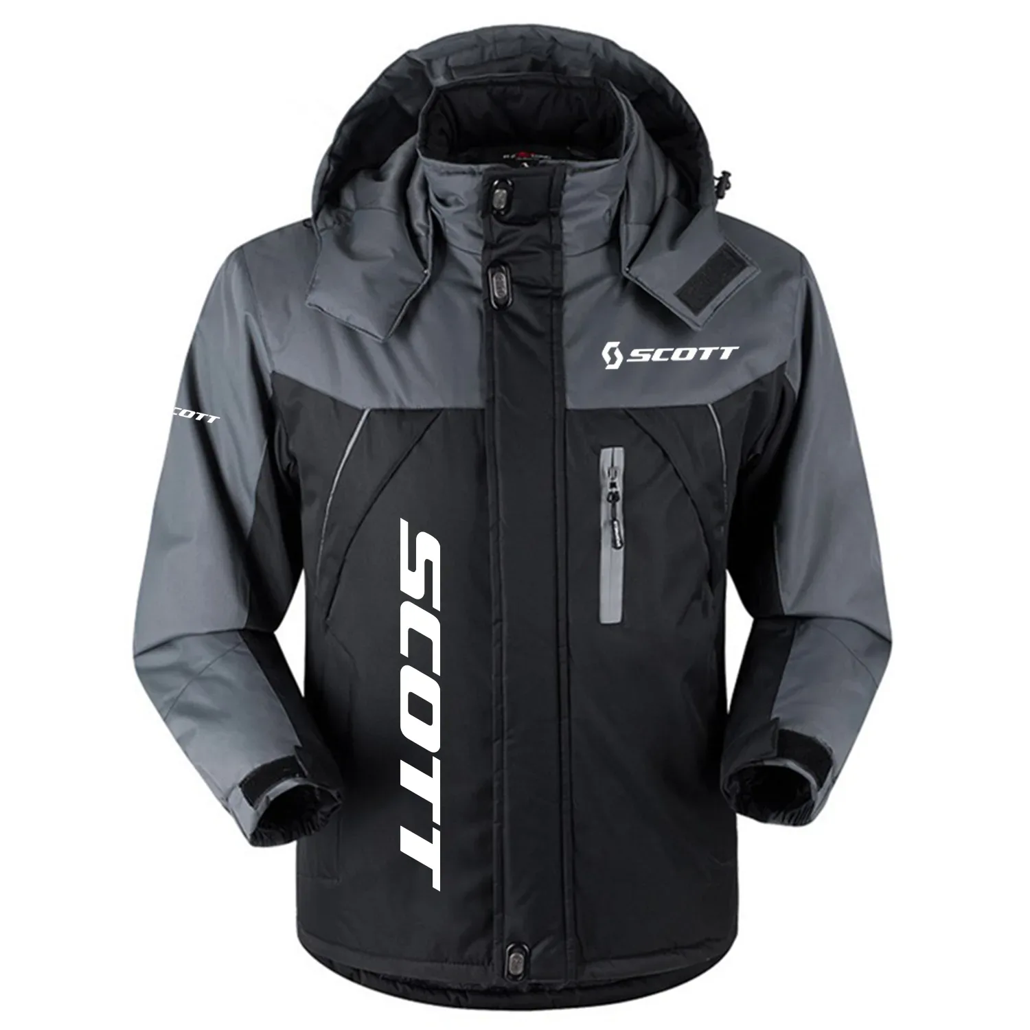 Scott Exclusive Logo Outdoor Charging Suit Slim Fit Plush Waterproof Windproof Jacket Detachable Hood OSBCLPCS1211STZ – Scott Jacket Scott Exclusive Logo Outdoor Charging Suit Slim Fit Plush Waterproof Windproof Jacket Detachable Hood OSBCLPCS1211STZ – Scott Jacket