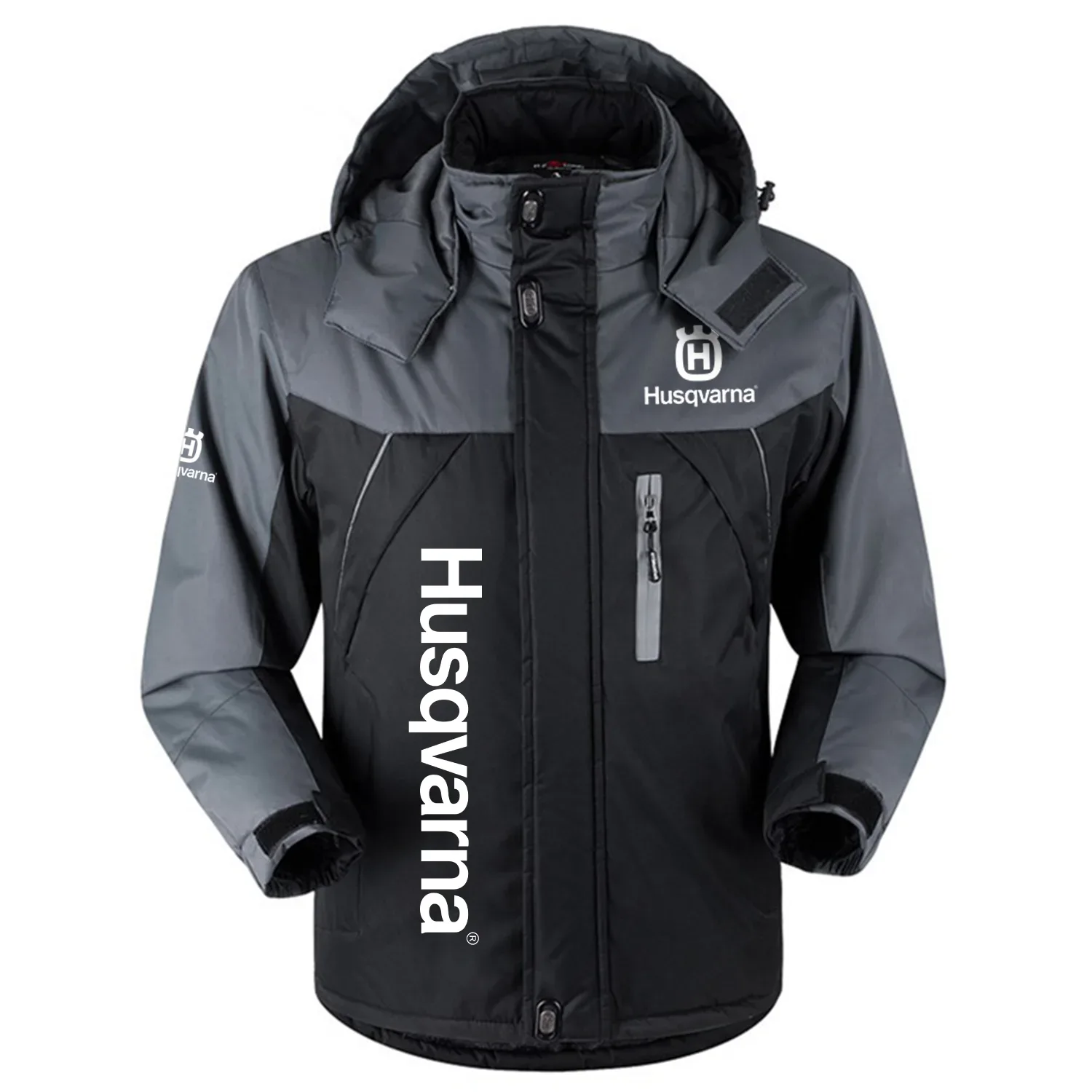 Husqvarna Exclusive Logo Outdoor Charging Suit Slim Fit Plush Waterproof Windproof Jacket Detachable Hood OSMTBPCS1211HQZ – Husqvarna Jacket Husqvarna Exclusive Logo Outdoor Charging Suit Slim Fit Plush Waterproof Windproof Jacket Detachable Hood OSMTBPCS1211HQZ – Husqvarna Jacket