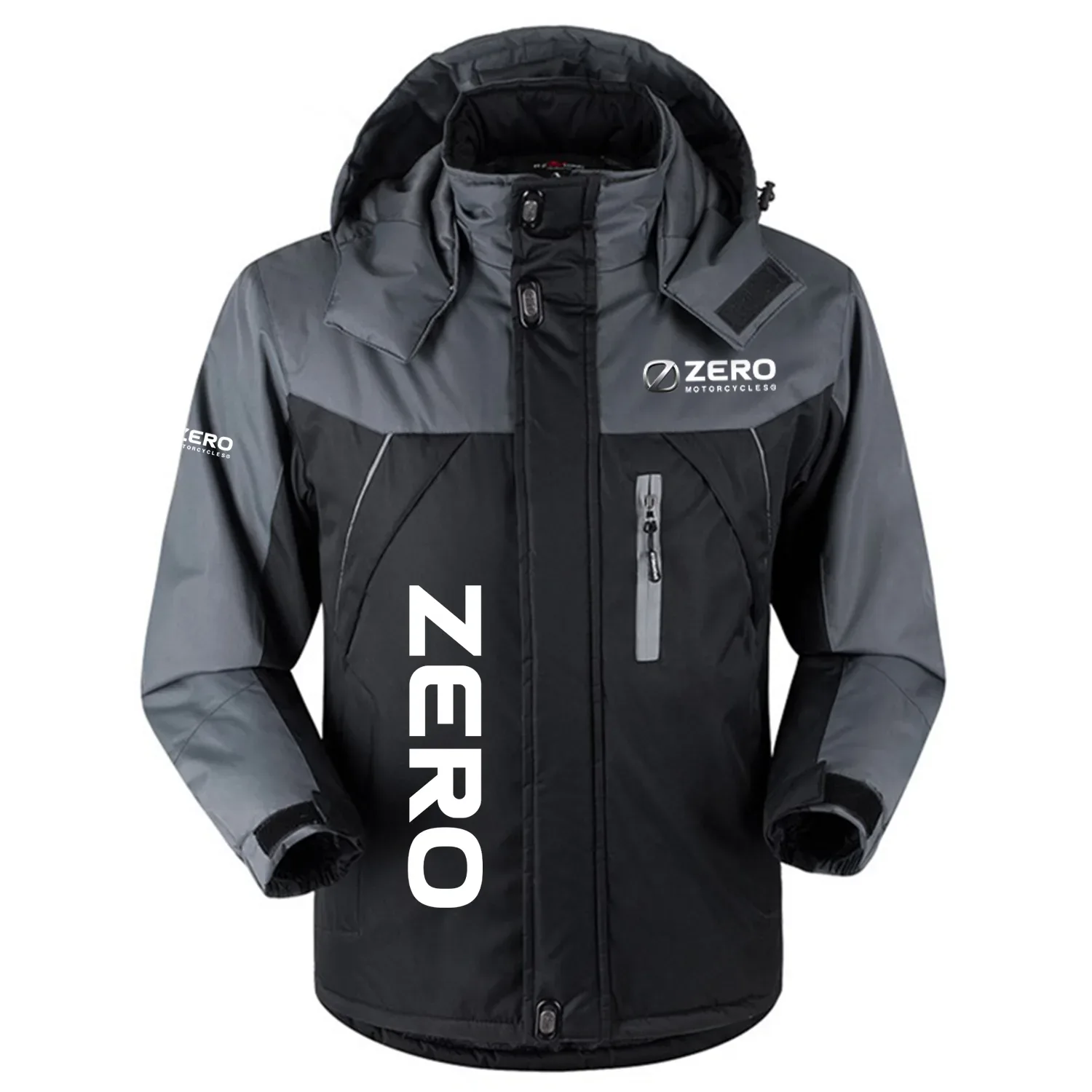 Zero Motorcycles Exclusive Logo Outdoor Charging Suit Slim Fit Plush Waterproof Windproof Jacket Detachable Hood OSMTBPCS1211ZMZ – Zero Motorcycles Jacket Zero Motorcycles Exclusive Logo Outdoor Charging Suit Slim Fit Plush Waterproof Windproof Jacket Detachable Hood OSMTBPCS1211ZMZ – Zero Motorcycles Jacket