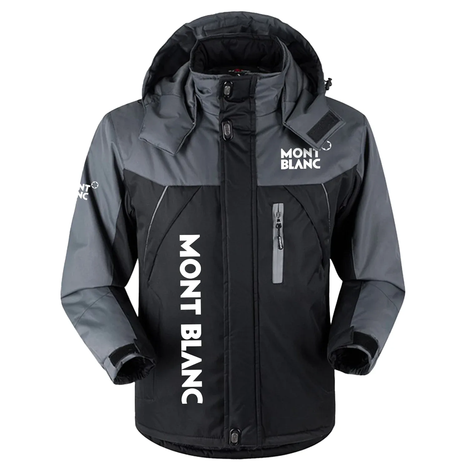 Montblanc Exclusive Logo Outdoor Charging Suit Slim Fit Plush Waterproof Windproof Jacket Detachable Hood OUEUPCS2705MBZ – Montblanc Jacket Montblanc Exclusive Logo Outdoor Charging Suit Slim Fit Plush Waterproof Windproof Jacket Detachable Hood OUEUPCS2705MBZ – Montblanc Jacket
