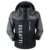 Bugatti Exclusive Logo Outdoor Charging Suit Slim Fit Plush Waterproof Windproof Jacket Detachable Hood OUFAPCS0819BGZ – Bugatti Jacket