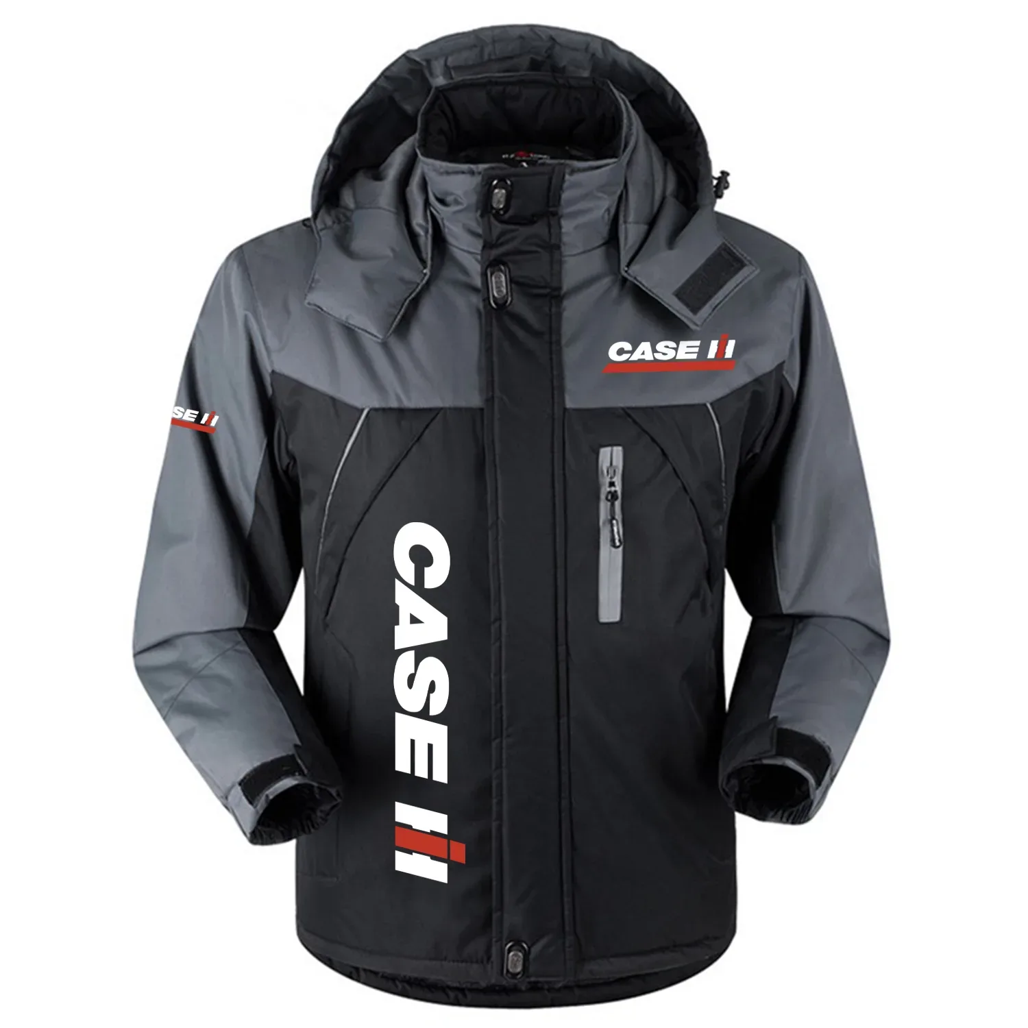 Case IH Exclusive Logo Outdoor Charging Suit Slim Fit Plush Waterproof Windproof Jacket Detachable Hood OUFAPCS0819CIZ – Case IH Gift Case IH Exclusive Logo Outdoor Charging Suit Slim Fit Plush Waterproof Windproof Jacket Detachable Hood OUFAPCS0819CIZ – Case IH Gift