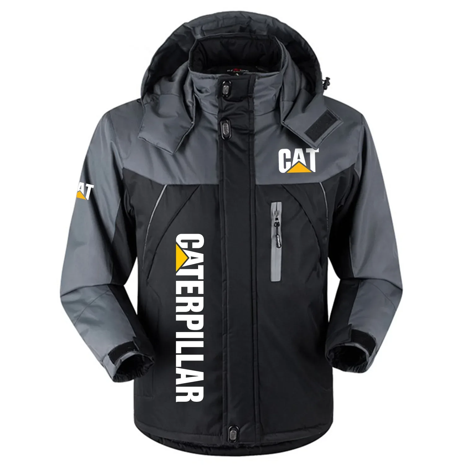 Caterpillar Exclusive Logo Outdoor Charging Suit Slim Fit Plush Waterproof Windproof Jacket Detachable Hood OUFAPCS0819CTZ – Caterpillar Gift Caterpillar Exclusive Logo Outdoor Charging Suit Slim Fit Plush Waterproof Windproof Jacket Detachable Hood OUFAPCS0819CTZ – Caterpillar Gift