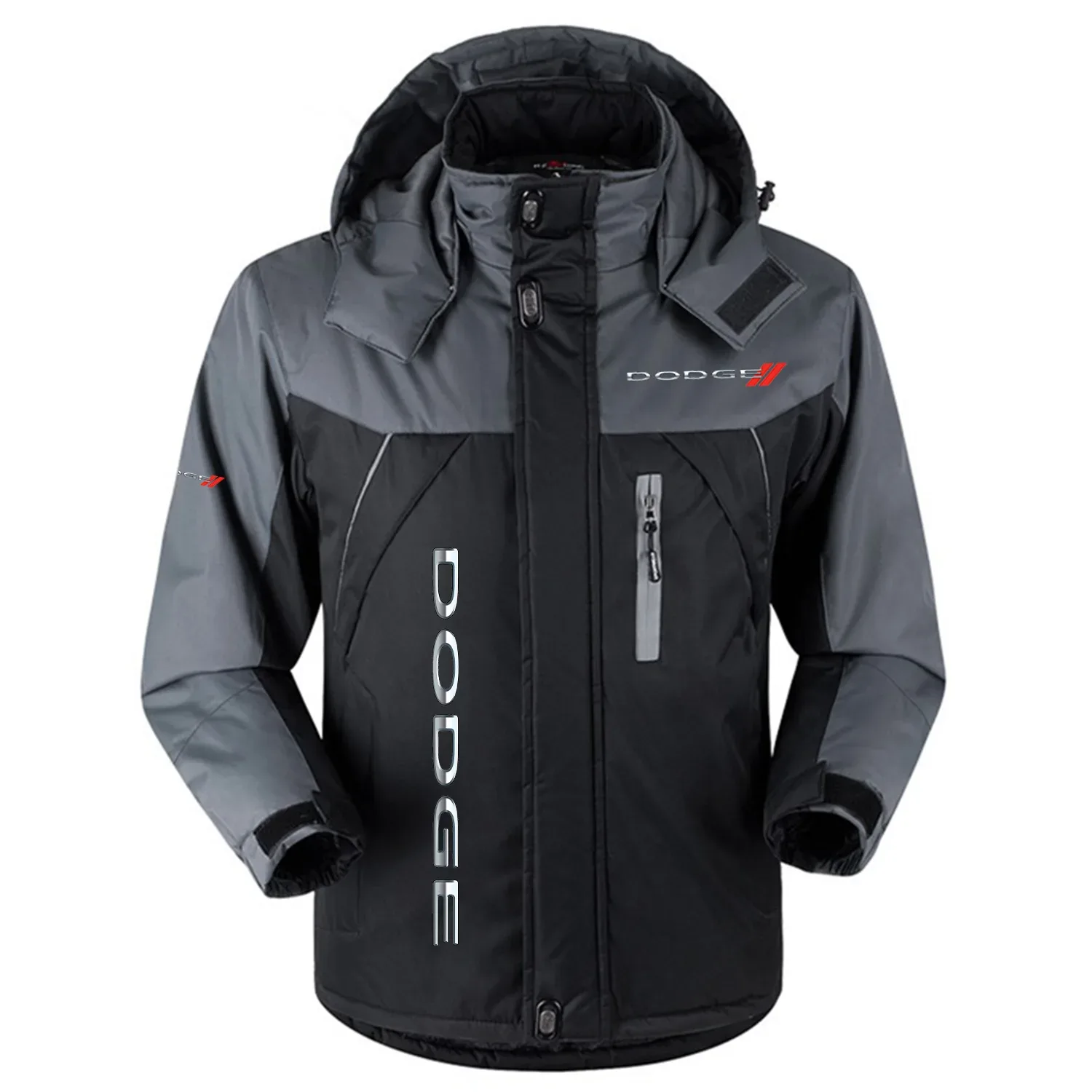 Dodge Exclusive Logo Outdoor Charging Suit Slim Fit Plush Waterproof Windproof Jacket Detachable Hood OUFAPCS0819DDZ – Dodge Gift Dodge Exclusive Logo Outdoor Charging Suit Slim Fit Plush Waterproof Windproof Jacket Detachable Hood OUFAPCS0819DDZ – Dodge Gift