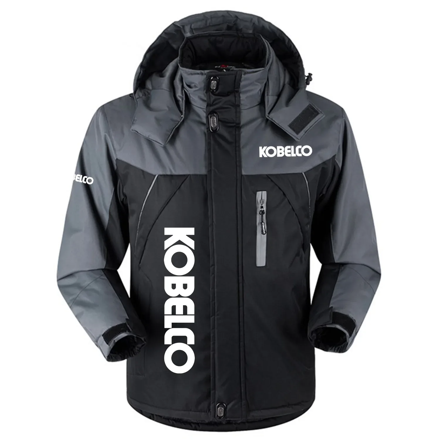 Kobelco Exclusive Logo Outdoor Charging Suit Slim Fit Plush Waterproof Windproof Jacket Detachable Hood OUFAPCS0819KEZ – Kobelco Gift Kobelco Exclusive Logo Outdoor Charging Suit Slim Fit Plush Waterproof Windproof Jacket Detachable Hood OUFAPCS0819KEZ – Kobelco Gift