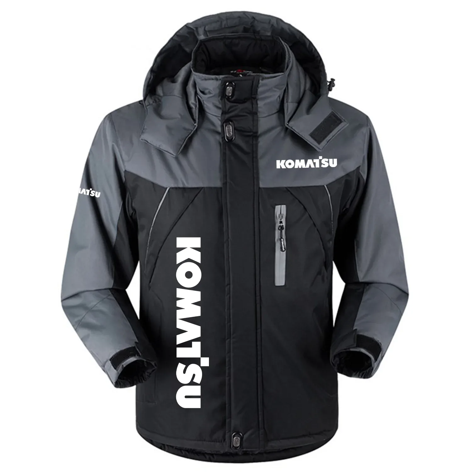 Komatsu Exclusive Logo Outdoor Charging Suit Slim Fit Plush Waterproof Windproof Jacket Detachable Hood OUFAPCS0819KSZ – Komatsu Gift Komatsu Exclusive Logo Outdoor Charging Suit Slim Fit Plush Waterproof Windproof Jacket Detachable Hood OUFAPCS0819KSZ – Komatsu Gift