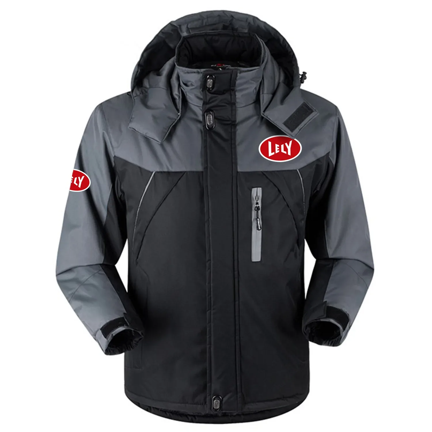 Lely Exclusive Logo Outdoor Charging Suit Slim Fit Plush Waterproof Windproof Jacket Detachable Hood OUFAPCS0819LLZ – Lely Gift Lely Exclusive Logo Outdoor Charging Suit Slim Fit Plush Waterproof Windproof Jacket Detachable Hood OUFAPCS0819LLZ – Lely Gift