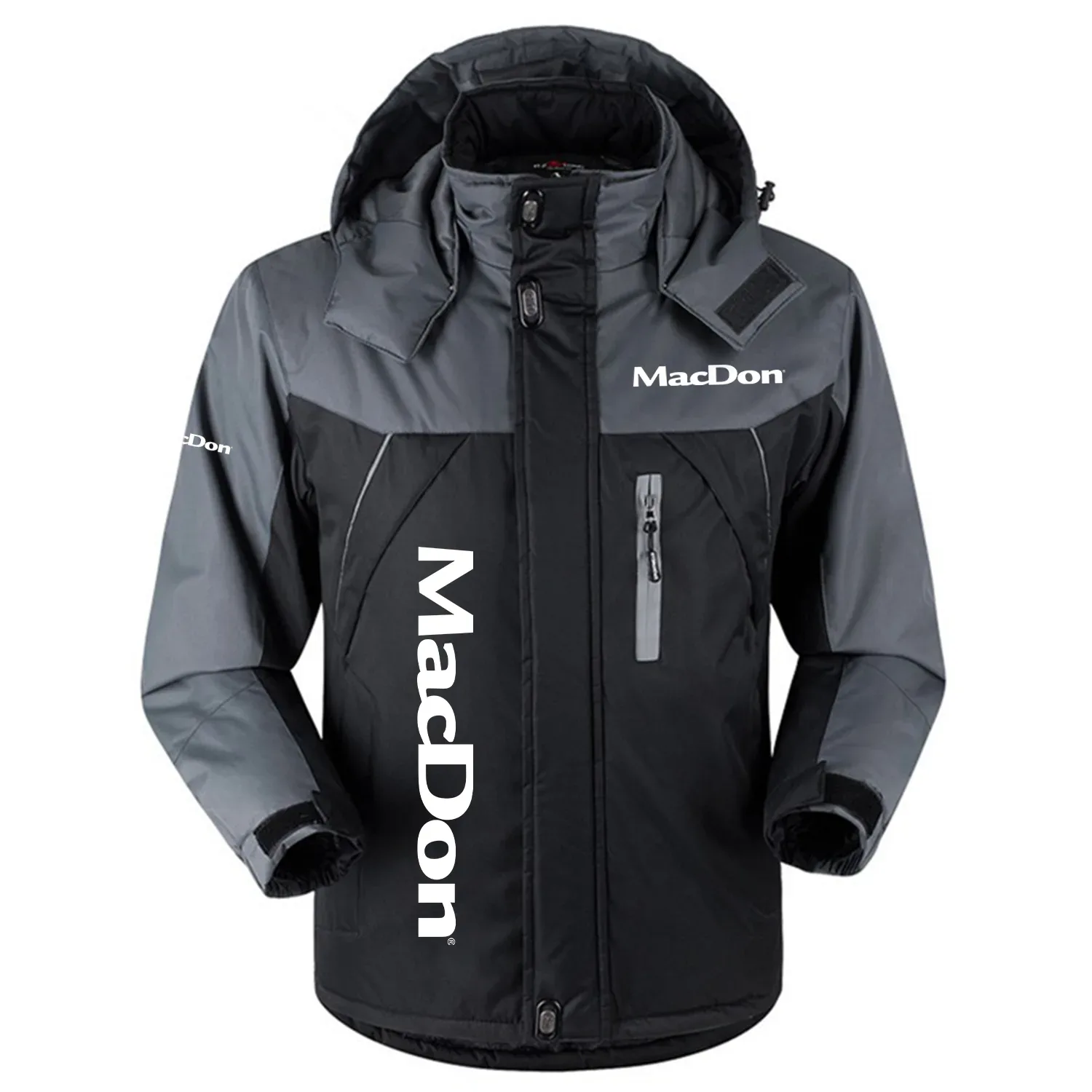 MacDon Exclusive Logo Outdoor Charging Suit Slim Fit Plush Waterproof Windproof Jacket Detachable Hood OUFAPCS0819MAZ – MacDon Gift MacDon Exclusive Logo Outdoor Charging Suit Slim Fit Plush Waterproof Windproof Jacket Detachable Hood OUFAPCS0819MAZ – MacDon Gift