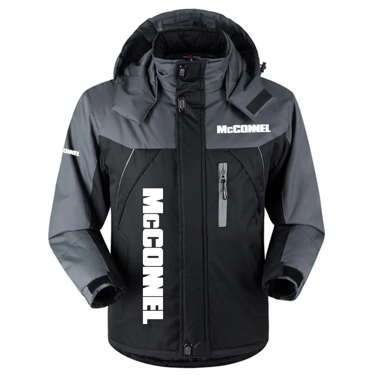 McConnel Exclusive Logo Outdoor Charging Suit Slim Fit Plush Waterproof Windproof Jacket Detachable Hood OUFAPCS0819MEZ – McConnel Gift McConnel Exclusive Logo Outdoor Charging Suit Slim Fit Plush Waterproof Windproof Jacket Detachable Hood OUFAPCS0819MEZ – McConnel Gift
