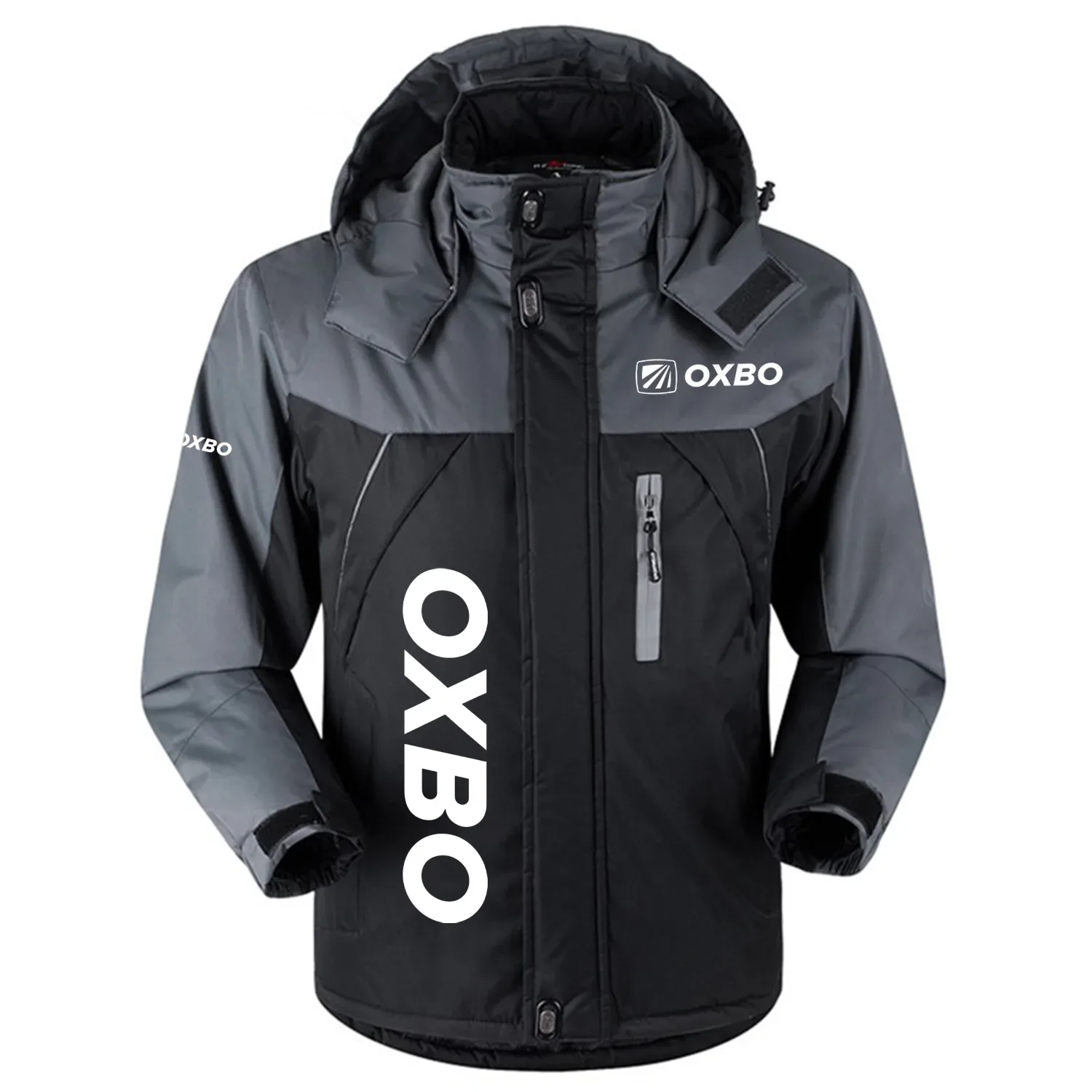 Oxbo Exclusive Logo Outdoor Charging Suit Slim Fit Plush Waterproof Windproof Jacket Detachable Hood OUFAPCS0819OIZ – Oxbo Gift
