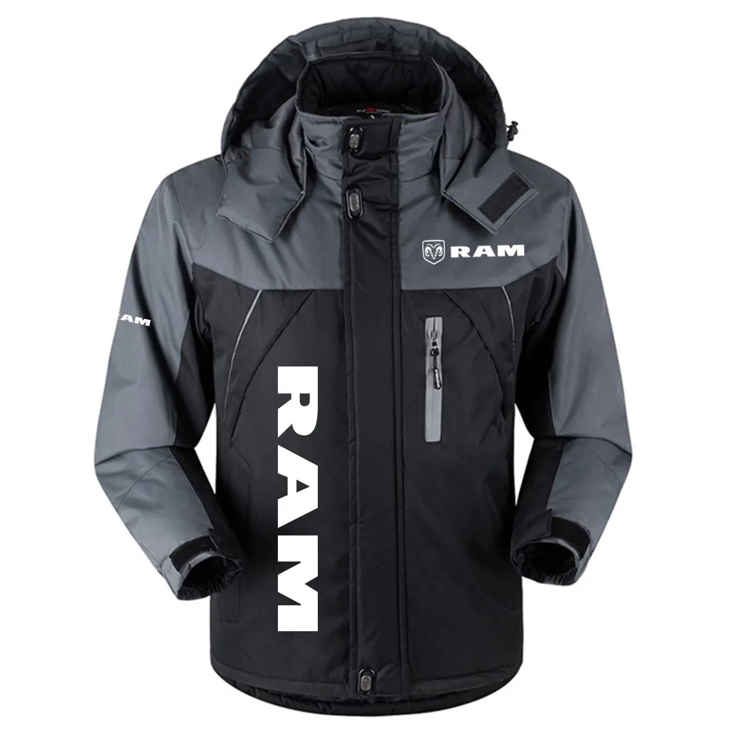 Ram Exclusive Logo Outdoor Charging Suit Slim Fit Plush Waterproof Windproof Jacket Detachable Hood OUFAPCS0819RMZ – Ram Gift Ram Exclusive Logo Outdoor Charging Suit Slim Fit Plush Waterproof Windproof Jacket Detachable Hood OUFAPCS0819RMZ – Ram Gift