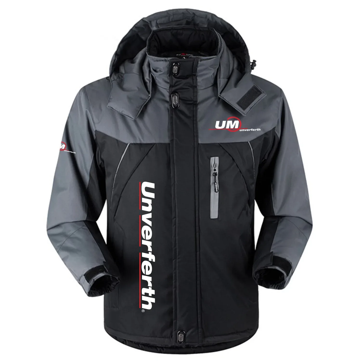 Unverferth Exclusive Logo Outdoor Charging Suit Slim Fit Plush Waterproof Windproof Jacket Detachable Hood OUFAPCS0819UFZ – Unverferth Gift Unverferth Exclusive Logo Outdoor Charging Suit Slim Fit Plush Waterproof Windproof Jacket Detachable Hood OUFAPCS0819UFZ – Unverferth Gift