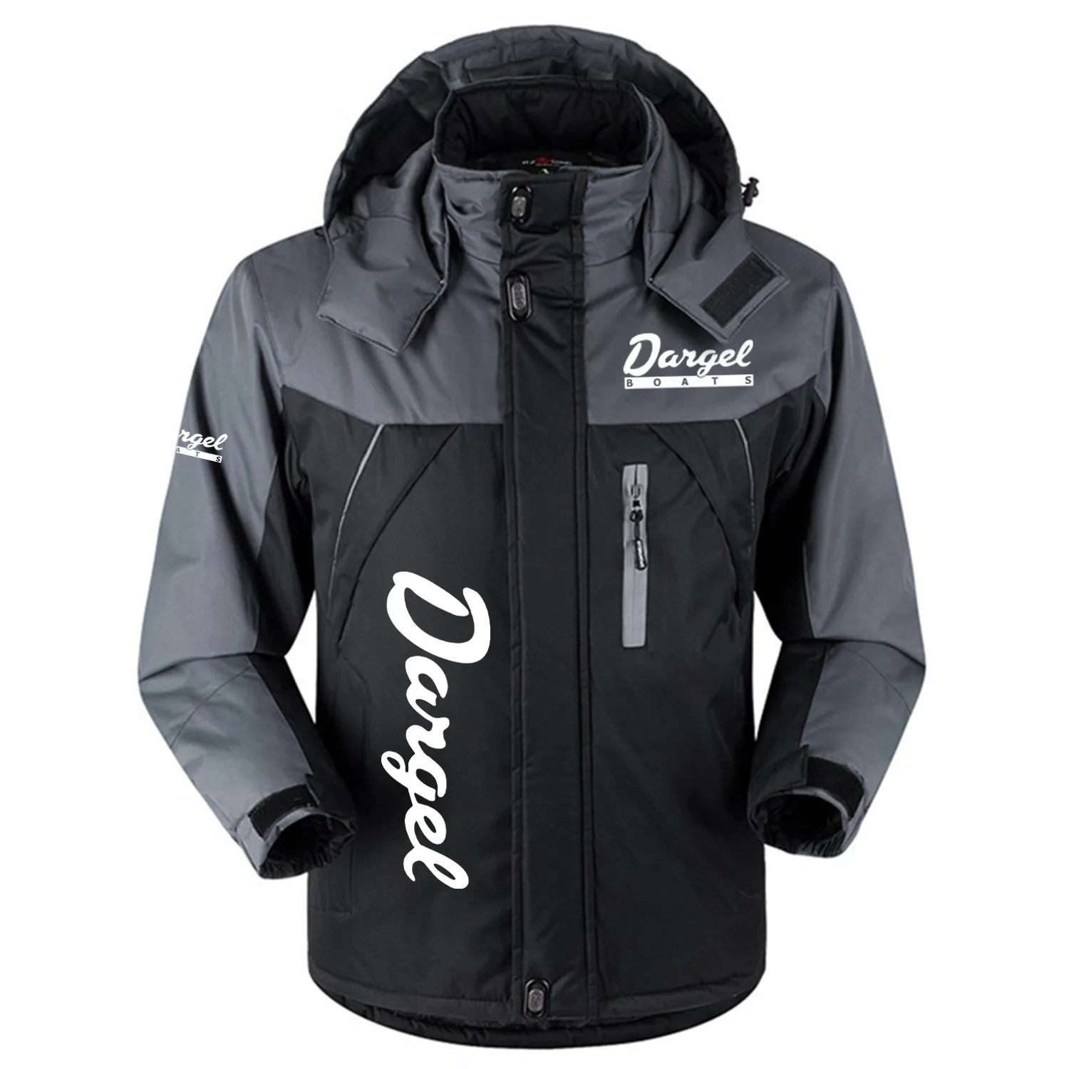 Dargle Exclusive Logo Outdoor Charging Suit Slim Fit Plush Waterproof Windproof Jacket Detachable Hood OUFAPCS1010DARZ – Dargle Jacket Dargle Exclusive Logo Outdoor Charging Suit Slim Fit Plush Waterproof Windproof Jacket Detachable Hood OUFAPCS1010DARZ – Dargle Jacket