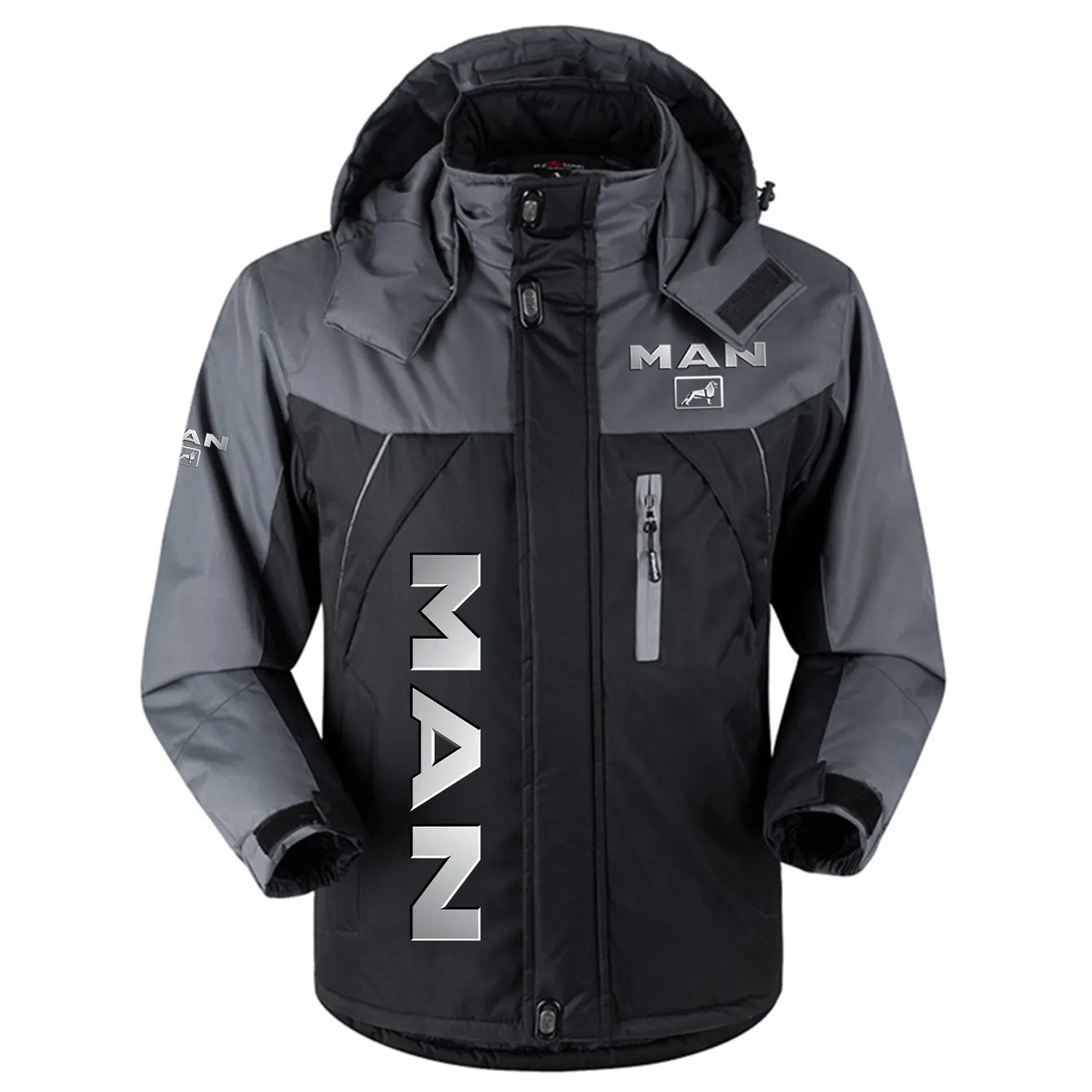 MAN Truck Exclusive Logo Outdoor Charging Suit Slim Fit Plush Waterproof Windproof Jacket Detachable Hood OUFAPCS1010MANZ – MAN Truck Jacket MAN Truck Exclusive Logo Outdoor Charging Suit Slim Fit Plush Waterproof Windproof Jacket Detachable Hood OUFAPCS1010MANZ – MAN Truck Jacket