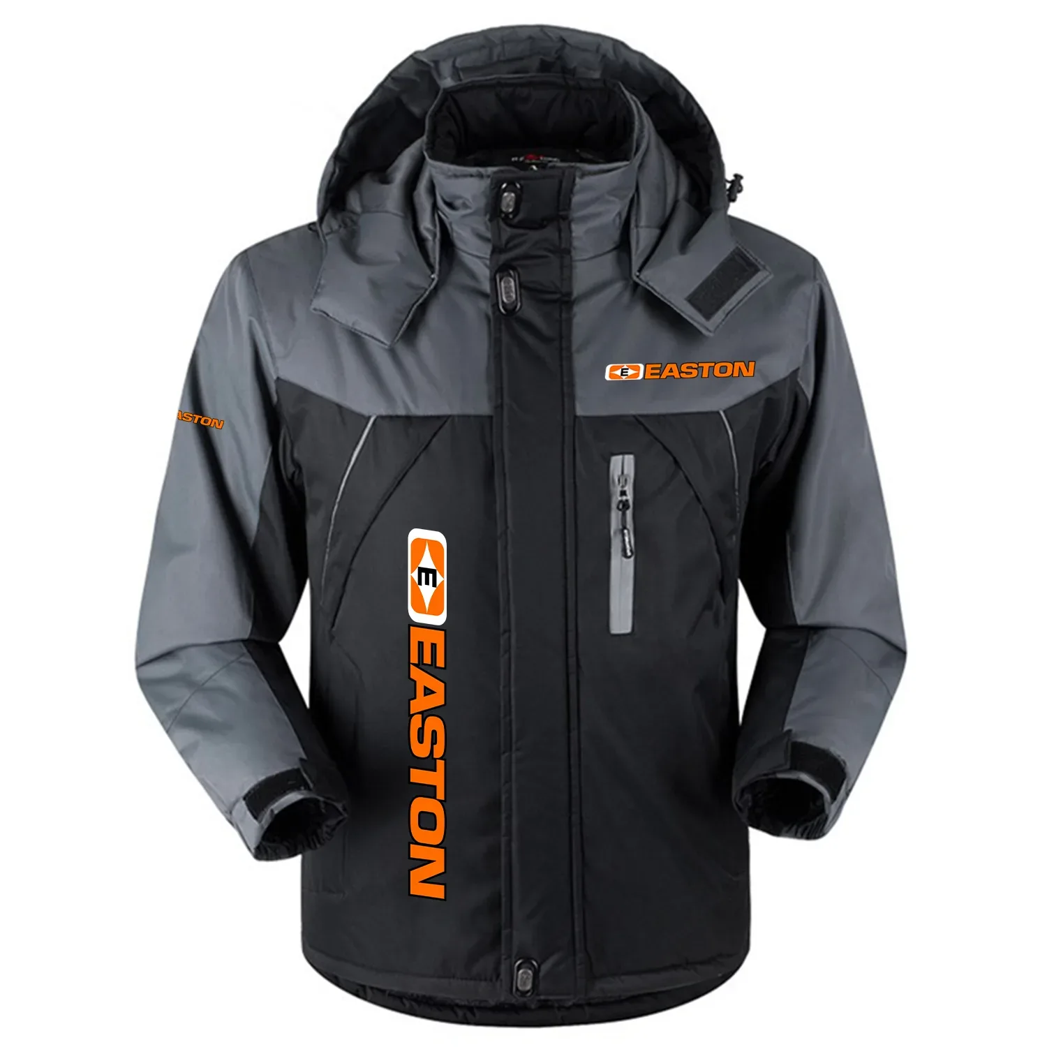 Easton Archery Exclusive Logo Outdoor Charging Suit Slim Fit Plush Waterproof Windproof Jacket Detachable Hood OUHUPCS0815ETZ – Easton Archery Jacket Easton Archery Exclusive Logo Outdoor Charging Suit Slim Fit Plush Waterproof Windproof Jacket Detachable Hood OUHUPCS0815ETZ – Easton Archery Jacket
