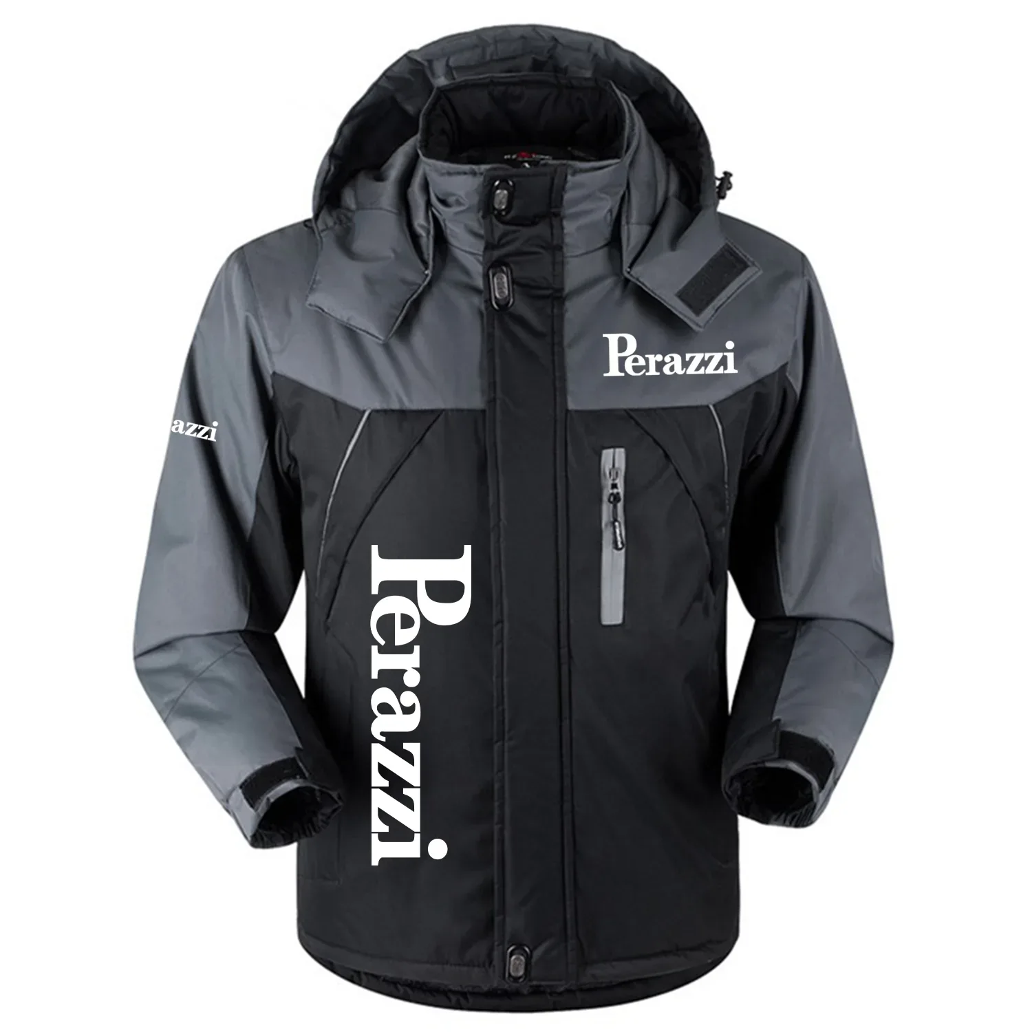 Perazzi Exclusive Logo Outdoor Charging Suit Slim Fit Plush Waterproof Windproof Jacket Detachable Hood OUHUPCS0815PRZ – Perazzi Jacket Perazzi Exclusive Logo Outdoor Charging Suit Slim Fit Plush Waterproof Windproof Jacket Detachable Hood OUHUPCS0815PRZ – Perazzi Jacket