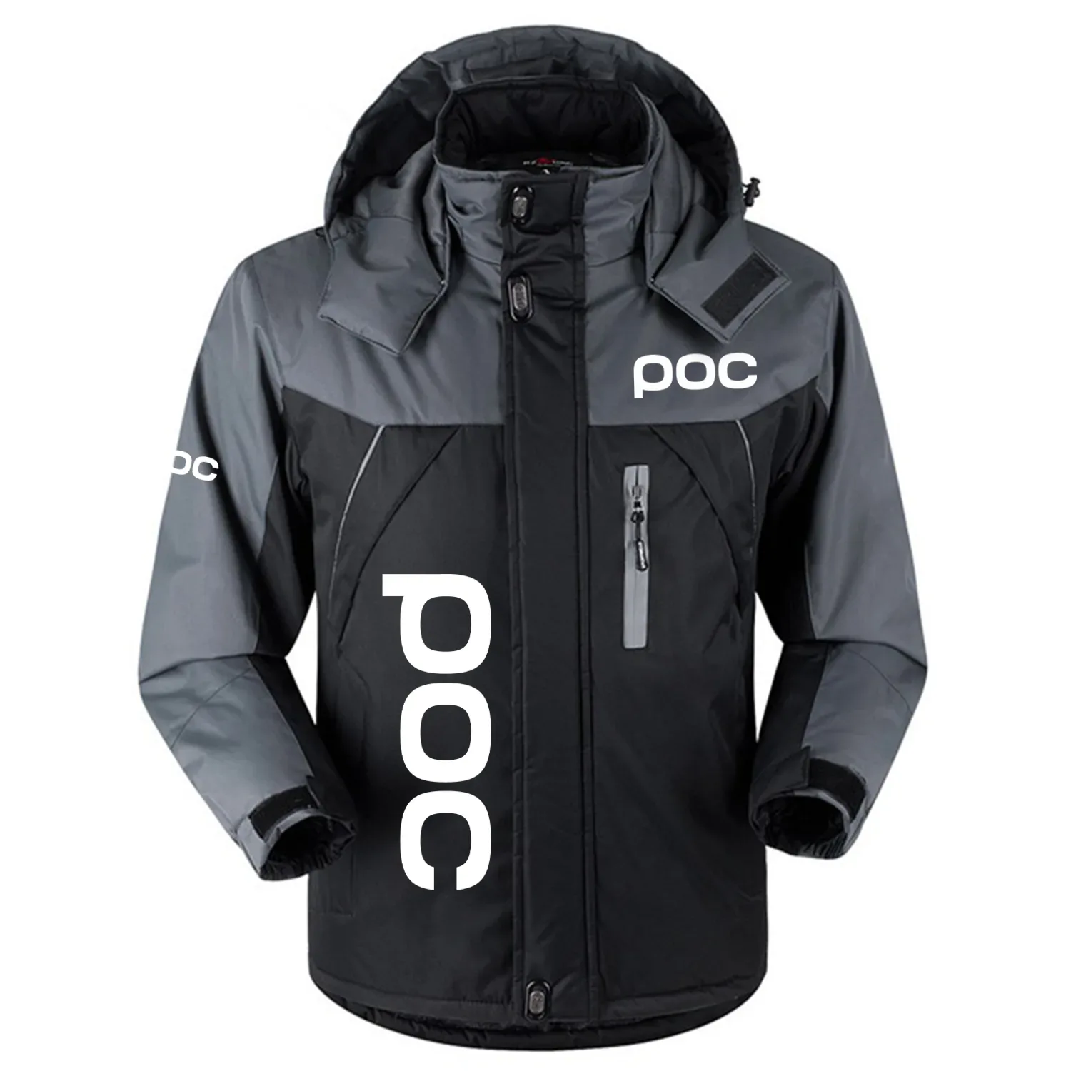POC Exclusive Logo Outdoor Charging Suit Slim Fit Plush Waterproof Windproof Jacket Detachable Hood OUSKPCS0820POZ – POC Gift POC Exclusive Logo Outdoor Charging Suit Slim Fit Plush Waterproof Windproof Jacket Detachable Hood OUSKPCS0820POZ – POC Gift