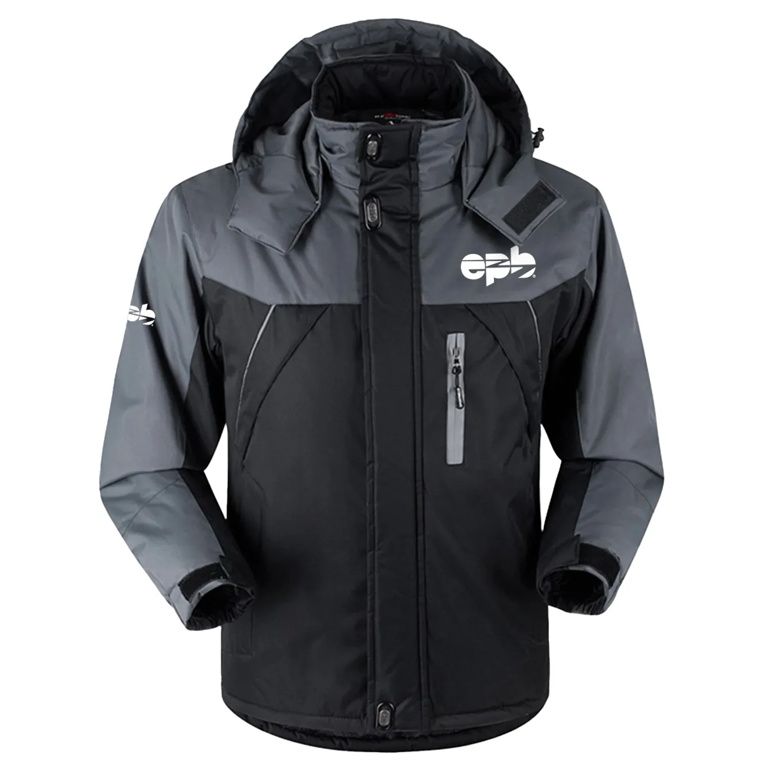 EPB Fiber Optics Exclusive Logo Outdoor Charging Suit Slim Fit Plush Waterproof Windproof Jacket Detachable Hood TOTTPCS1012EPZ – EPB Fiber Optics Jacket EPB Fiber Optics Exclusive Logo Outdoor Charging Suit Slim Fit Plush Waterproof Windproof Jacket Detachable Hood TOTTPCS1012EPZ – EPB Fiber Optics Jacket