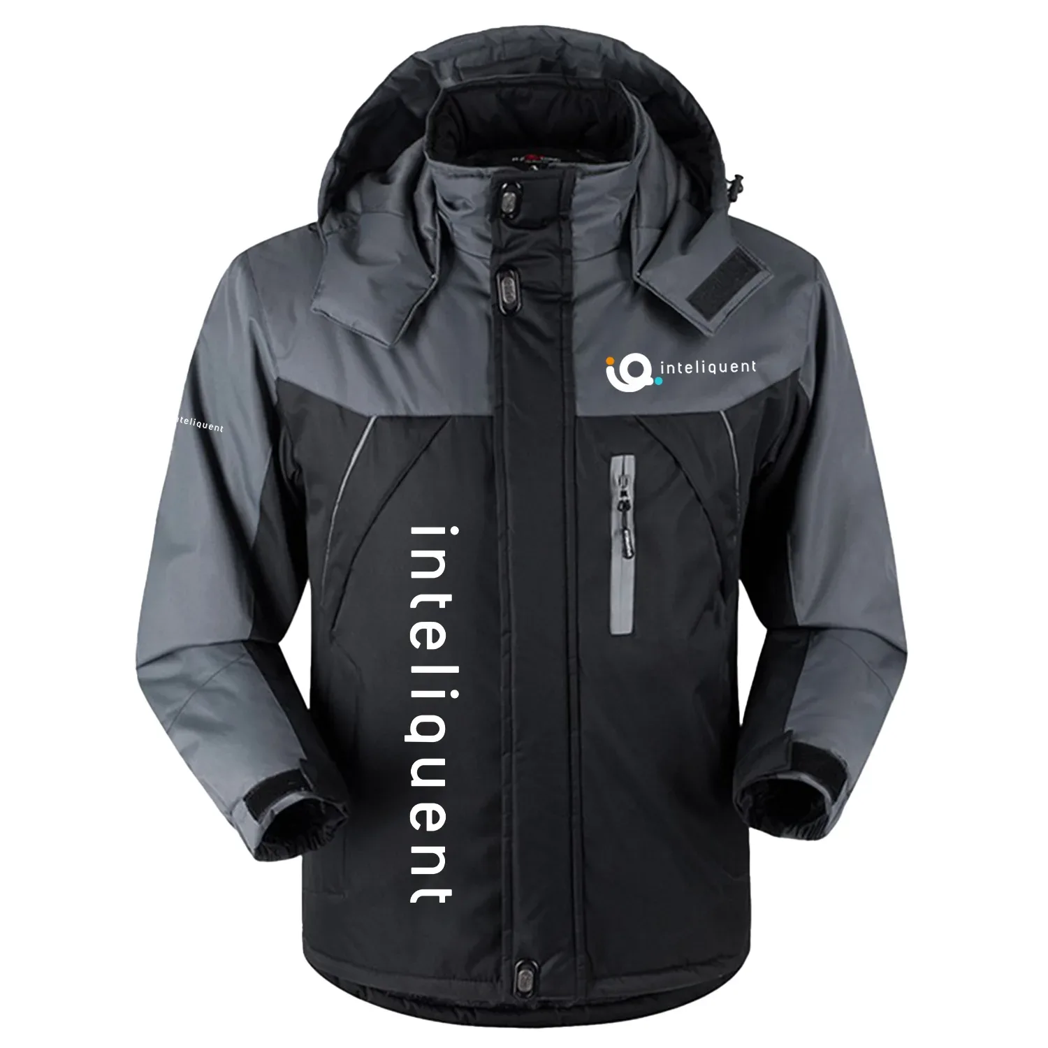 Inteliquent Exclusive Logo Outdoor Charging Suit Slim Fit Plush Waterproof Windproof Jacket Detachable Hood TOTTPCS1012ITZ – Inteliquent Jacket Inteliquent Exclusive Logo Outdoor Charging Suit Slim Fit Plush Waterproof Windproof Jacket Detachable Hood TOTTPCS1012ITZ – Inteliquent Jacket