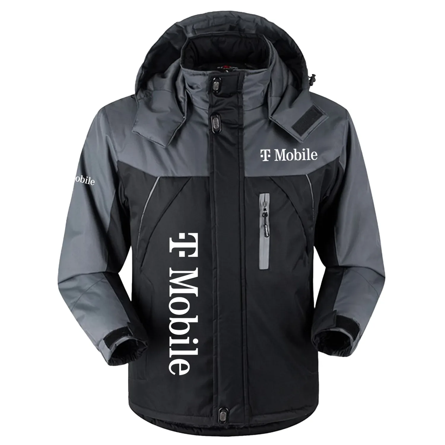 T-Mobile Exclusive Logo Outdoor Charging Suit Slim Fit Plush Waterproof Windproof Jacket Detachable Hood TOTTPCS1012TMZ – T-Mobile Jacket T-Mobile Exclusive Logo Outdoor Charging Suit Slim Fit Plush Waterproof Windproof Jacket Detachable Hood TOTTPCS1012TMZ – T-Mobile Jacket