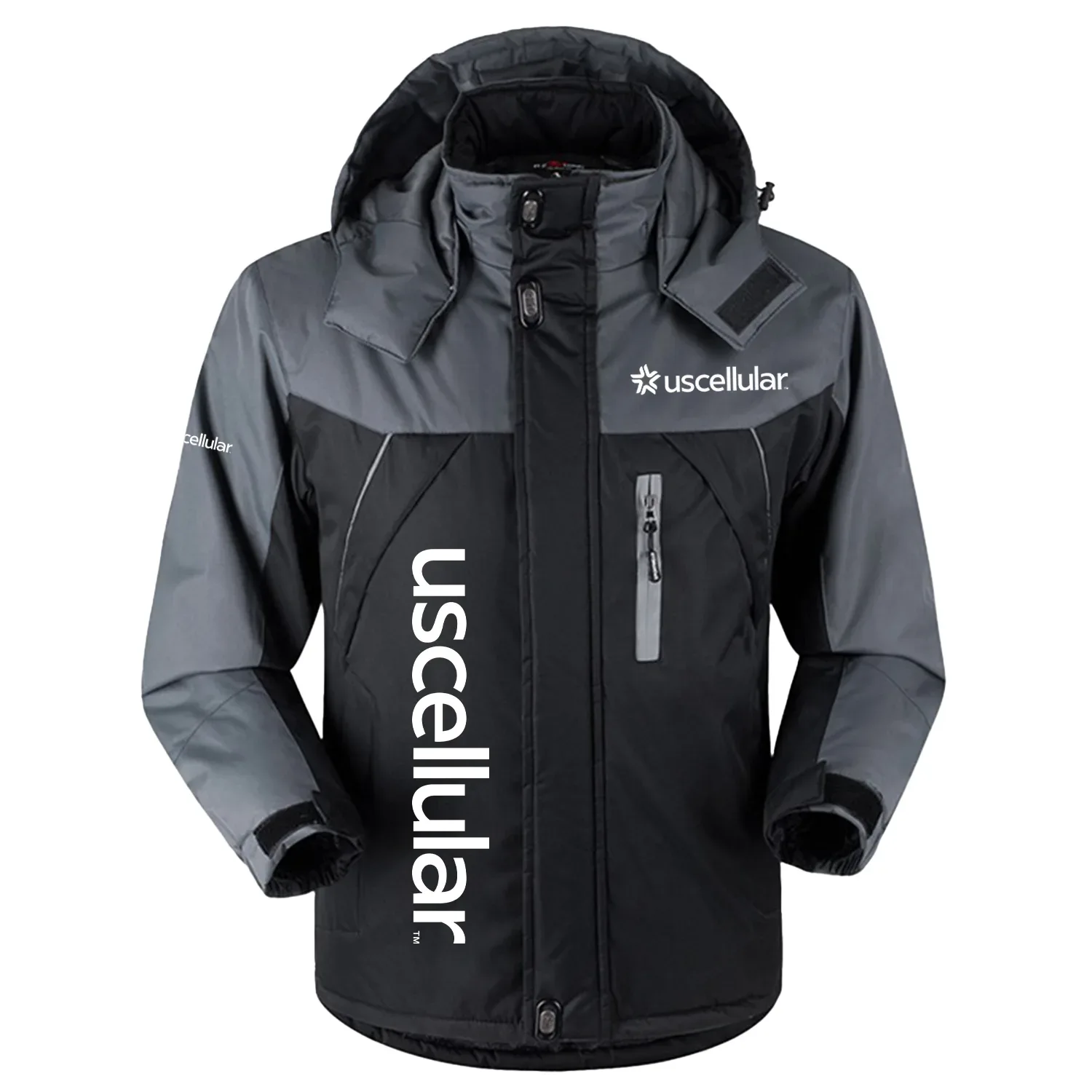 US Cellular Exclusive Logo Outdoor Charging Suit Slim Fit Plush Waterproof Windproof Jacket Detachable Hood TOTTPCS1012USZ – US Cellular Jacket US Cellular Exclusive Logo Outdoor Charging Suit Slim Fit Plush Waterproof Windproof Jacket Detachable Hood TOTTPCS1012USZ – US Cellular Jacket