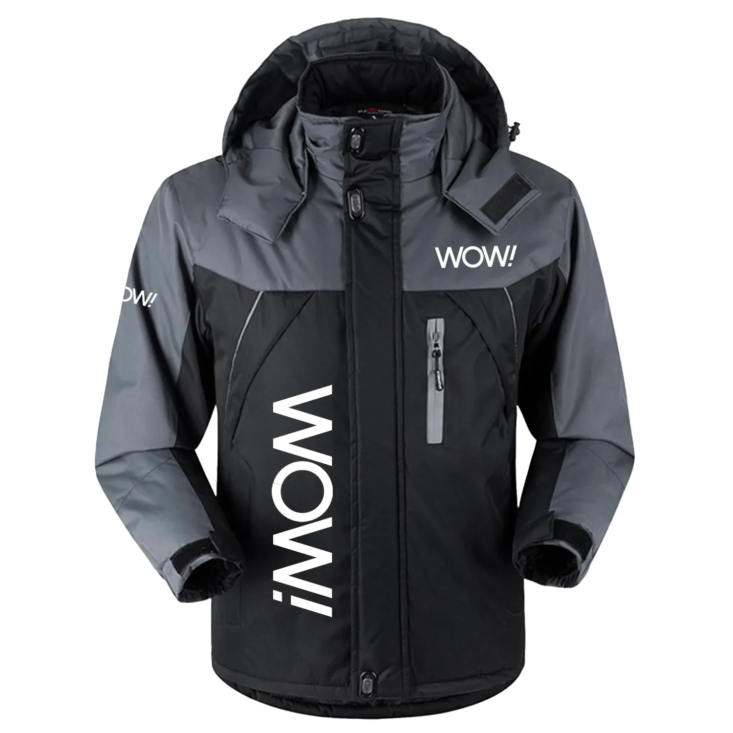 WOW WideOpenWest Exclusive Logo Outdoor Charging Suit Slim Fit Plush Waterproof Windproof Jacket Detachable Hood TOTTPCS1012WOZ – WOW WideOpenWest Jacket WOW WideOpenWest Exclusive Logo Outdoor Charging Suit Slim Fit Plush Waterproof Windproof Jacket Detachable Hood TOTTPCS1012WOZ – WOW WideOpenWest Jacket