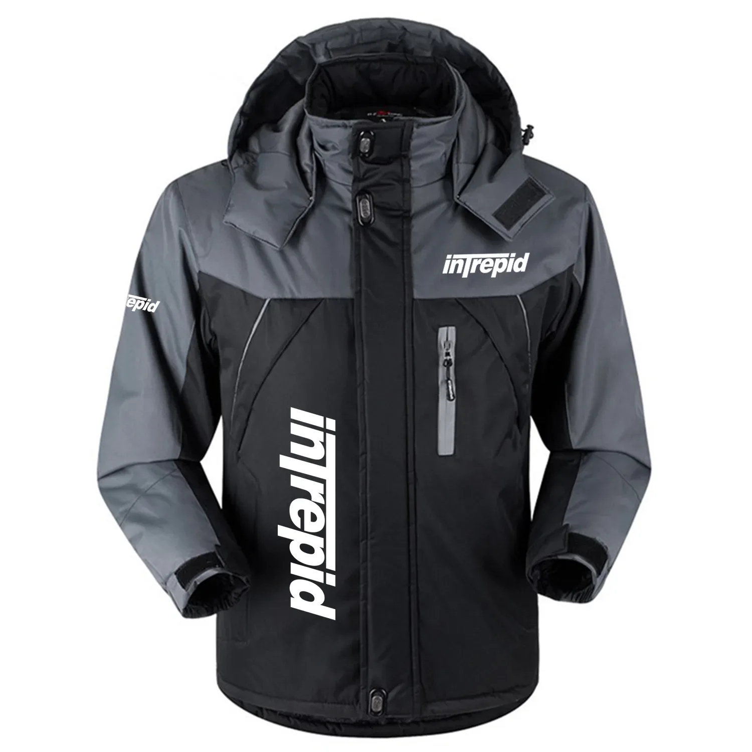 Intrepid Exclusive Logo Outdoor Charging Suit Slim Fit Plush Waterproof Windproof Jacket Detachable Hood TTPDPCS2409INZ – Intrepid Jacket Intrepid Exclusive Logo Outdoor Charging Suit Slim Fit Plush Waterproof Windproof Jacket Detachable Hood TTPDPCS2409INZ – Intrepid Jacket