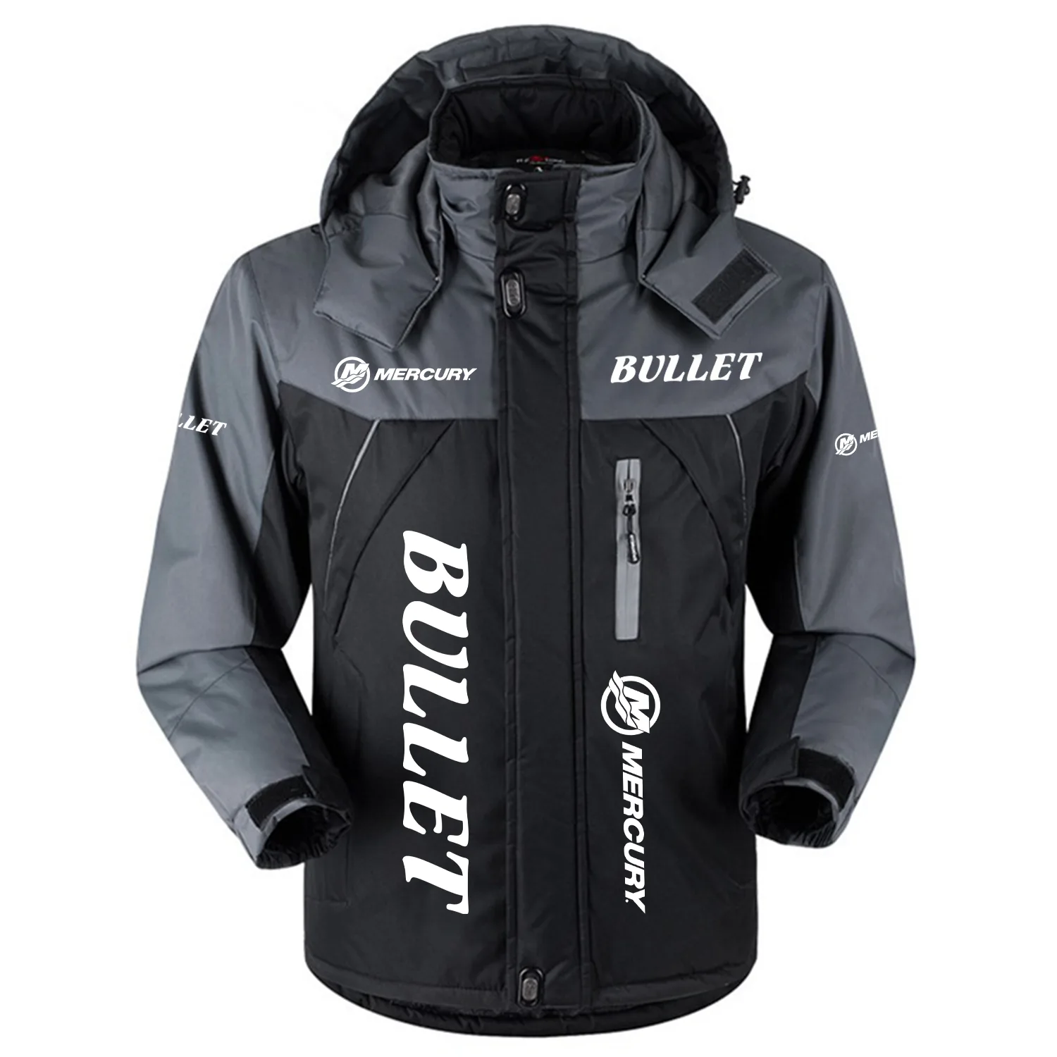 Bullet Mercury Outdoor Charging Suit Slim Fit Plush Waterproof Windproof Jacket Detachable Hood TTPDPCS2409MBU – Bullet Mercury Jacket Bullet Mercury Outdoor Charging Suit Slim Fit Plush Waterproof Windproof Jacket Detachable Hood TTPDPCS2409MBU – Bullet Mercury Jacket