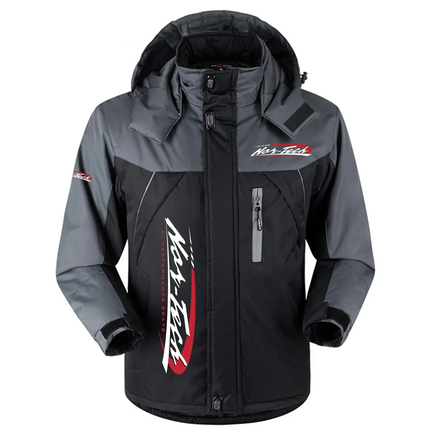 Nor-Tech Exclusive Logo Outdoor Charging Suit Slim Fit Plush Waterproof Windproof Jacket Detachable Hood TTPDPCS2409NOZ – Nor-Tech Jacket Nor-Tech Exclusive Logo Outdoor Charging Suit Slim Fit Plush Waterproof Windproof Jacket Detachable Hood TTPDPCS2409NOZ – Nor-Tech Jacket