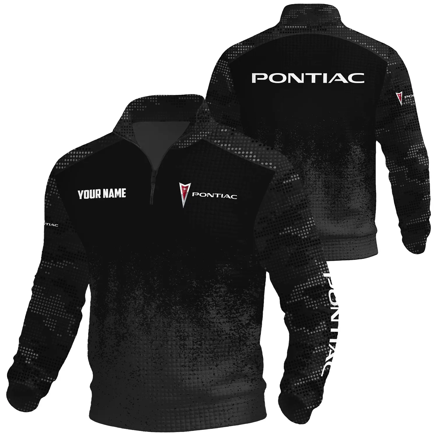 Pontiac Exclusive Logo Waffle Quarter-zip Sweatshirt OUFAWQS3D081903PIZ Sweatshirt Pontiac Sweatshirt Pontiac Exclusive Logo Waffle Quarter-zip Sweatshirt OUFAWQS3D081903PIZ Sweatshirt Pontiac Sweatshirt