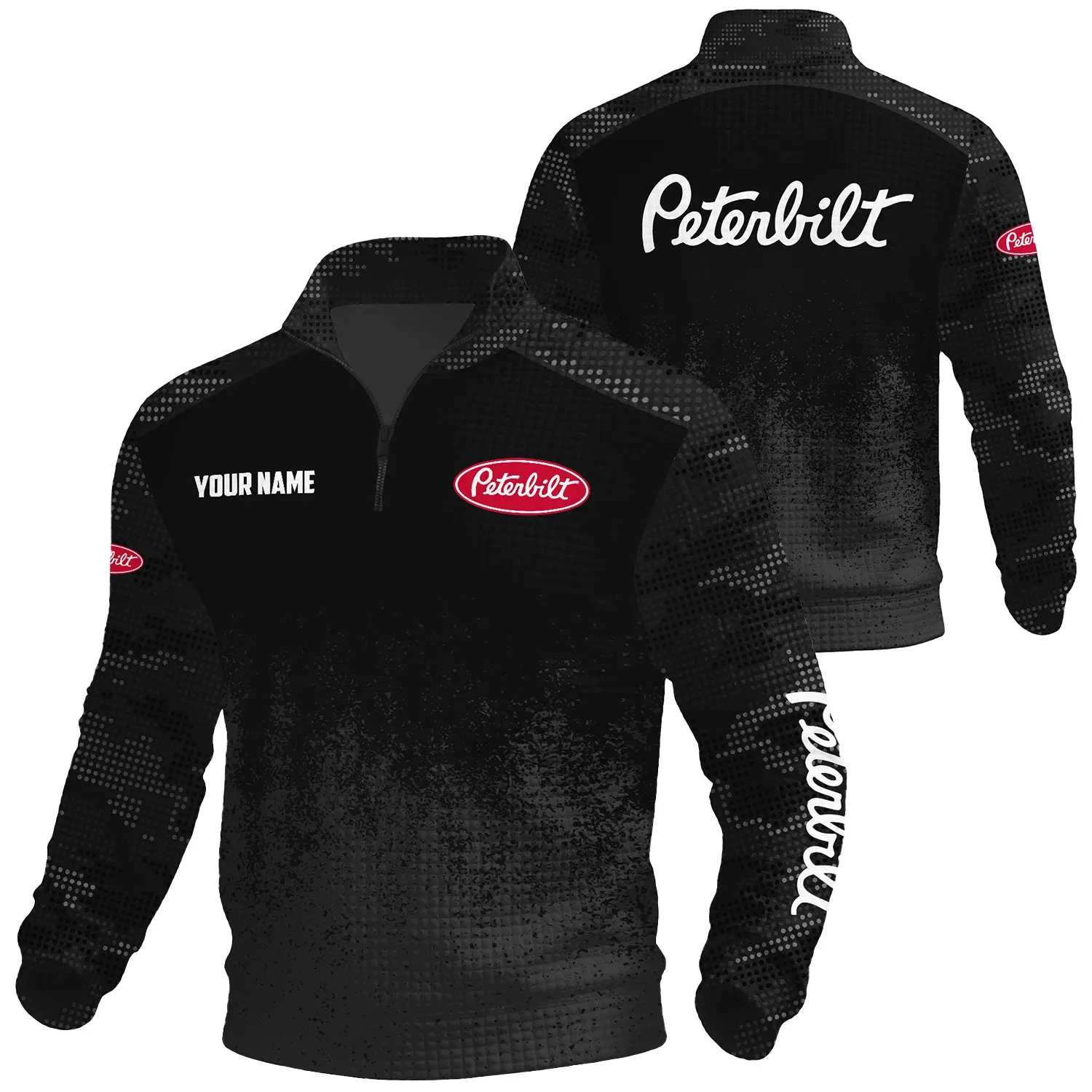 Peterbilt Exclusive Logo Waffle Quarter-zip Sweatshirt OUFAWQS3D081903PTZ Sweatshirt Peterbilt Sweatshirt Peterbilt Exclusive Logo Waffle Quarter-zip Sweatshirt OUFAWQS3D081903PTZ Sweatshirt Peterbilt Sweatshirt