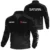 Saturn Exclusive Logo Waffle Quarter-zip Sweatshirt OUFAWQS3D081903SRZ Sweatshirt Saturn Sweatshirt