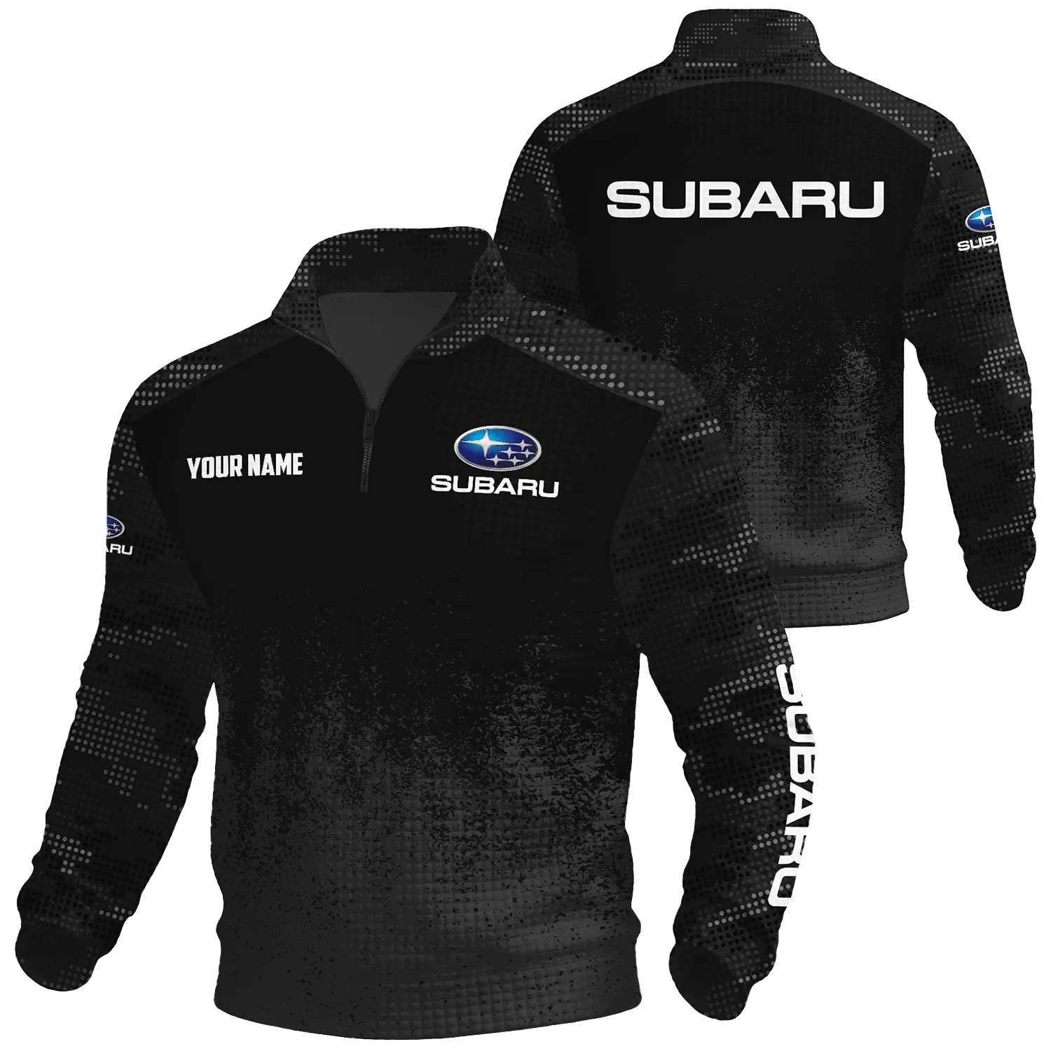Subaru Exclusive Logo Waffle Quarter-zip Sweatshirt OUFAWQS3D081903SUZ Sweatshirt Subaru Sweatshirt Subaru Exclusive Logo Waffle Quarter-zip Sweatshirt OUFAWQS3D081903SUZ Sweatshirt Subaru Sweatshirt